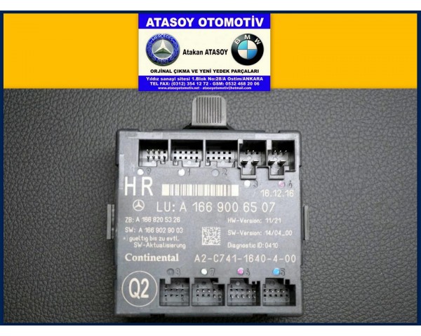 MERCEDES W166 ML HR KAPI BEYNİ 1669006507 1669005612 1669006211 1669008009 1669006305 1669008101 1669005804 1669007002 - 1669006407 1669006111 1669006205 1669008001 1669005704 ML SAĞ ARKA KAPI BEYNİ